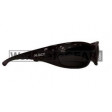 Bandit III Hijack Polarised Safety Glasses Eye Protection Specs Black Frame, Smoke Lens (822SBPS-Polarised)