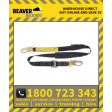 Beaver 1.5mtr Pole Strap Adjustable With 2 Double Action Hook  (Bp02111.5)