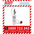 Scott Safety 077-0272 34L 25ppm H2S Calibration Gas