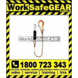 Skylotec BFD SK12 11mm Kernmantle rope Single leg 23mm gate Double action snap hook & 60mm Aluminimum scaffold hook Rated 100kg (L-AUS-0081-2)