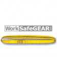 Skylotec attachment sling loop 26 kN - Top stitched YELLOW hose strap 25mm wide (L-0008-1.5) 1.5m length