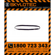 Skylotec attachment sling loop 35 kN - Top stitched BLACK hose strap 25mm wide (L-0010-SW-0.3) 0.3m length