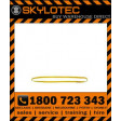 Skylotec attachment sling Loop 35 kN - Top stitched YELLOW hose strap 25mm wide (L-0010-GE-2) 2m length