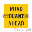 (RF63) ROAD PLANT AHEAD 600SQR CL1 FLUTE