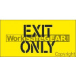 (STCP109) STENCIL EXIT ONLY 1350X650mm POLY