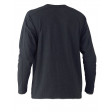 Bisley Flex & Move Cotton Rich Henley Long Sleeve Tee Charcoal Marle (BK6932-BCCG) M