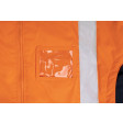 Orange/Navy Bisley 5 in 1 Rain Jacket (BK6975)