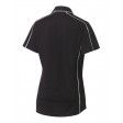Bisley Womens Cool Mesh Polo Shirt Black