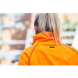 Bisley Womens Taped Hi Vis Fleece Jumper Orange