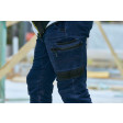 Bisley Flex & Move Stretch Cargo Cuffed Pants Denim