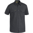Bisley X Airflow Ripstop Short Sleeve Shirt Charcoal