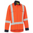 Bisley TTMC W17 Cool Lightweight Drill Shirt Orange