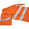 Bisley Tencate Tecasafe Plus 700 Taped Hi Vis FR Vented Long Sleeve Shirt Orange