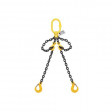 7mm Double Leg Chain Sling (Clevis Self Locking Hook) 1m to 3m