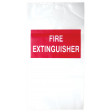 Plastic Cover Bags - Suit 9.0kg Extinguisher (FD02)