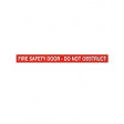 FIRE SAFETY DOOR - DO NOT OBSTRUCT