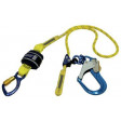 Force2 Shock Absorbing Lanyards Kernmantle Rope Single Tail Adjustable 2.0m overall length