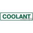 COOLANT 200x50mm Self Stick Vinyl