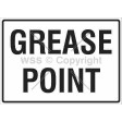 GREASE POINT 55x90mm Self Stick Vinyl (Pack of 5)