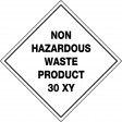 270x270mm - Self Adhesive - Non Hazardous Waste Product 30 XY (HLTM112A)
