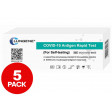 (5pk) Clungene COVID-19 Human Rapid Antigen Nasal Swab Test Kit (ISCOVu002-B005)