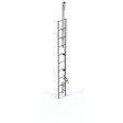 Stainless Steel Vertical Bracket Ladder Safety Cable guide suits 8-10 mm 