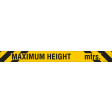 MAX HEIGHT SPECIFY MTRS 150X1500mm Metal