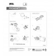 Petzl PRO ADAPT mount for DUO Headlamps (E80004)