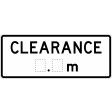 1500x600mm -  Class 1 - Aluminium - Clearance _._m (R6-12)
