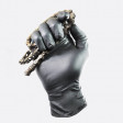 TGC (Box of 100) Black Nitrile Disposable Gloves XL