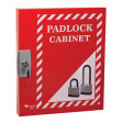 400x470x50mm Lockable Padlock Cabinet (up to 56 padlocks) (UL318)