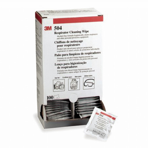 3M Respirator Cleaning Wipes (504) 100pk