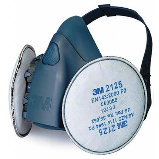 3M Large Half Facepiece Reusable Respirator (7503) + 2125 P2 Filter