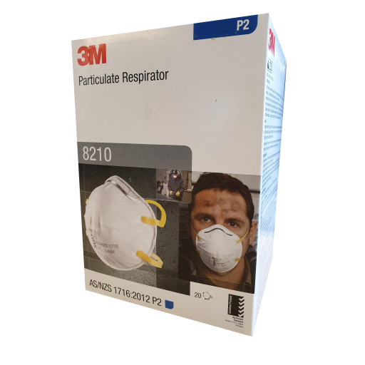 3M P2 Cupped Particulate Respirator (8210) PK=20