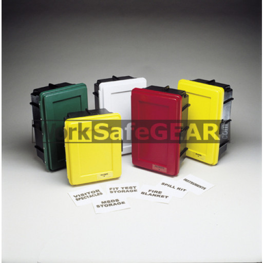 Allegro Wall Case Storage Box Yellow (4500-Y-WSG)