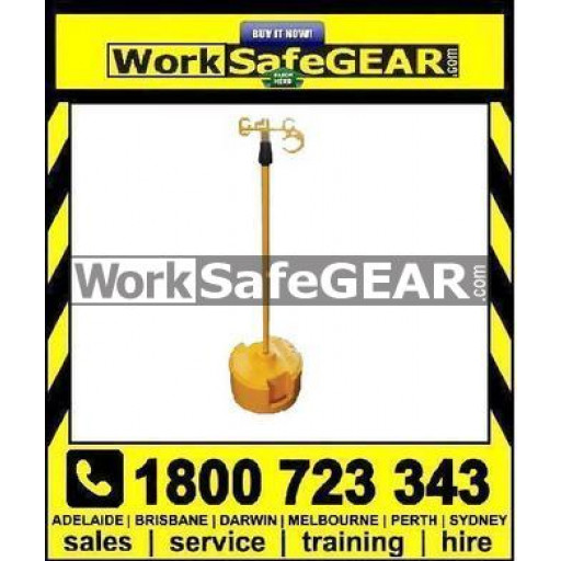 Austraplas Non Conductive Lead Stand for SafeBase Moveable Post Holder