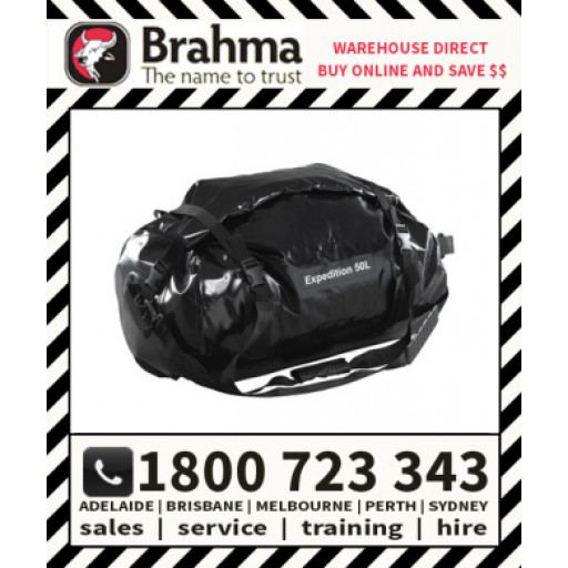 Brahma Caribee Expedition Wet Roll Waterproof Gear Bag Black 50L (5818)
