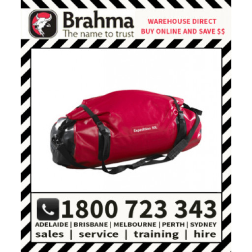Brahma Caribee Expedition Wet Roll Waterproof Gear Bag Red 80L (581810)