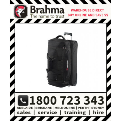 Brahma Caribee Scarecrow Trolley Travel Duffel Bag All-Terrain Luggage 100L Black (5742)