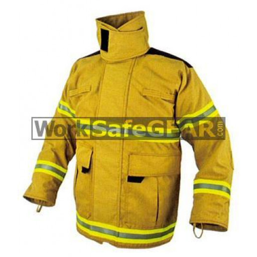 Elliotts E Series Firefighting Coat PBI GOLD REINFORCED Thermal Lined Fire Resistant Protection Workwear