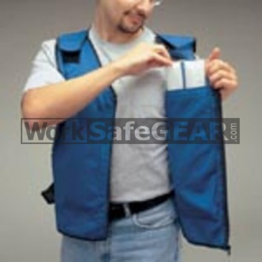 Flame_Heat Retardant Vest for Cooling Inserts 2X Large Size (C Al 8412-05 WSG)