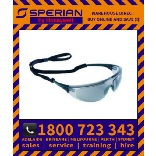 Millennia Sport Black Frame Grey Lens Hard Coat Safety Glasses