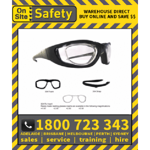 On Site Safety LINKS Positive Seal Safety Glasses Eye Protection Specs