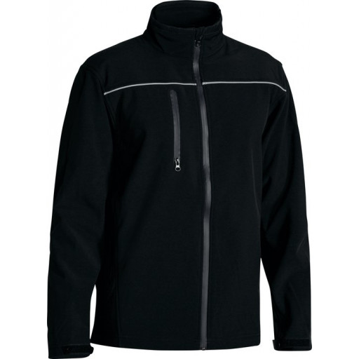 Bisley Mens Soft Shell Jacket Black