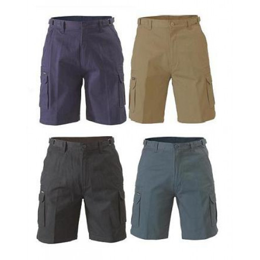 Bisley Workwear 8 Pocket Mens Cargo Shorts (BSHC1007)