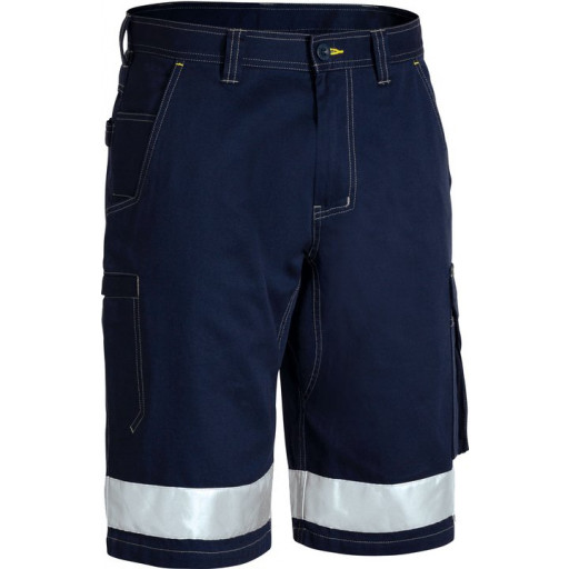 Bisley 3M Taped Cool Vented Lightweight Cargo Short Navy