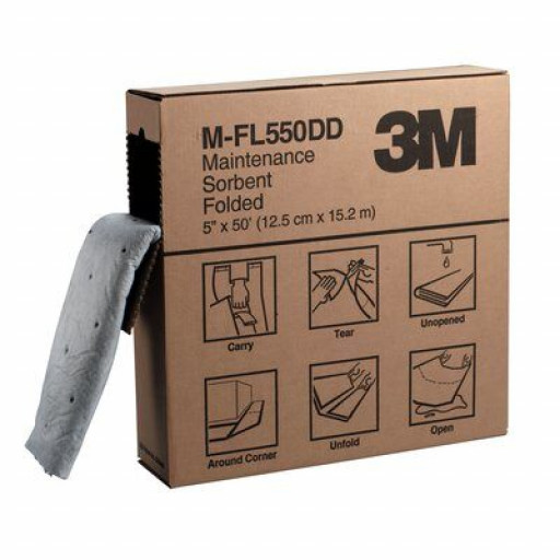 3M (Box of 3) General Purpose Sorbent Folded (M-FL550DD)