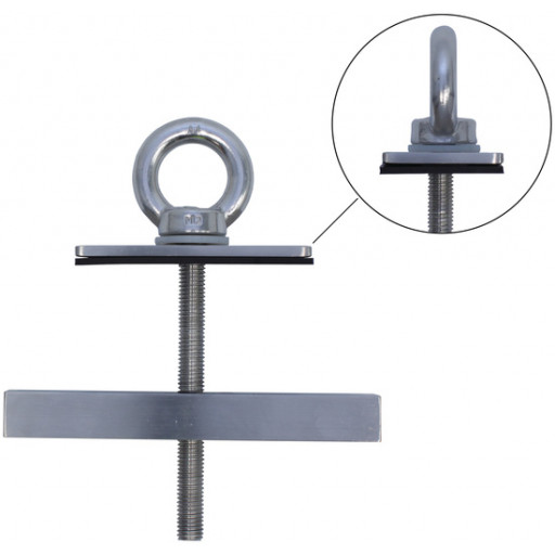 Low Profile Purlin Mounted Anchor - Flat Pan application