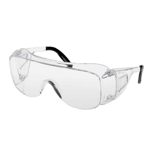 VISIONSafe Overspec Clear Frame Clear Anti-Fog Lens Safety Glasses