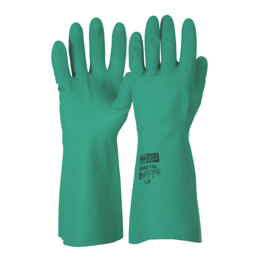 ProChoice 2XL/10 Chemical Resistant Glove Green Nitrile
